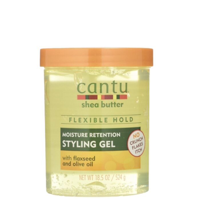 CANTU SHEA BUTTER STYLING GEL FLEXIBLE FLAXSEED & OLIVE OIL HOLD 524GR. 18.5OZ. - Imagen 1